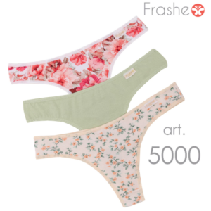 PACK X3 COLALESS ALGODON Y LYCRA ESTAMPA VINTAGE FRASHE 5000