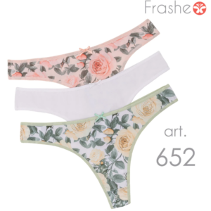 PACK X3 COLALESS MICROFIBRA SUBLIMADA FLOWERS FRASHE 652